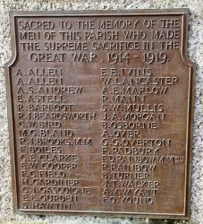 2. WW1 Panel